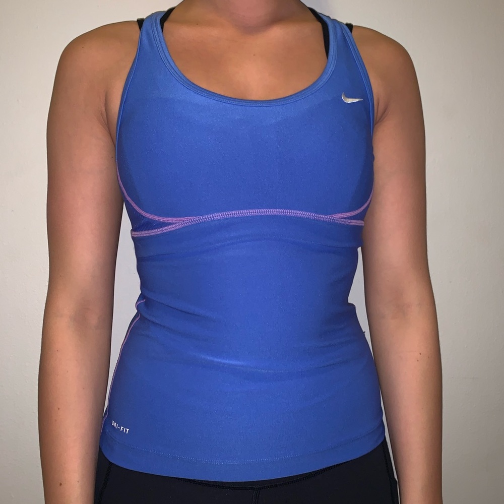 NIKE DRI FIT TANK!!! *WITH BUILT IN SPORTS BRA!*